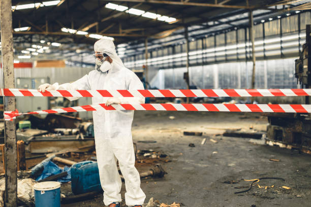 Professional Trauma Scene Cleanup technician working in Drake, CO